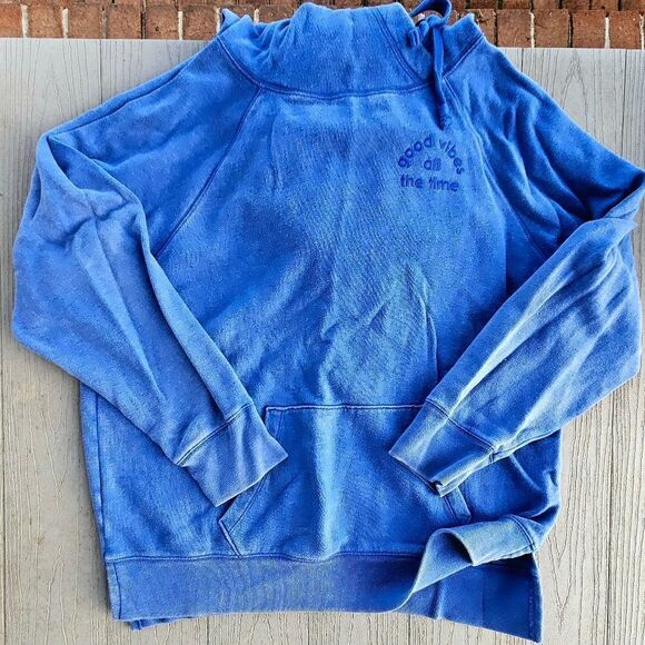 Victoria's Secret PINK Good Vibes All The Time Pullover hoodie pre owned medium - Picture 8 of 11